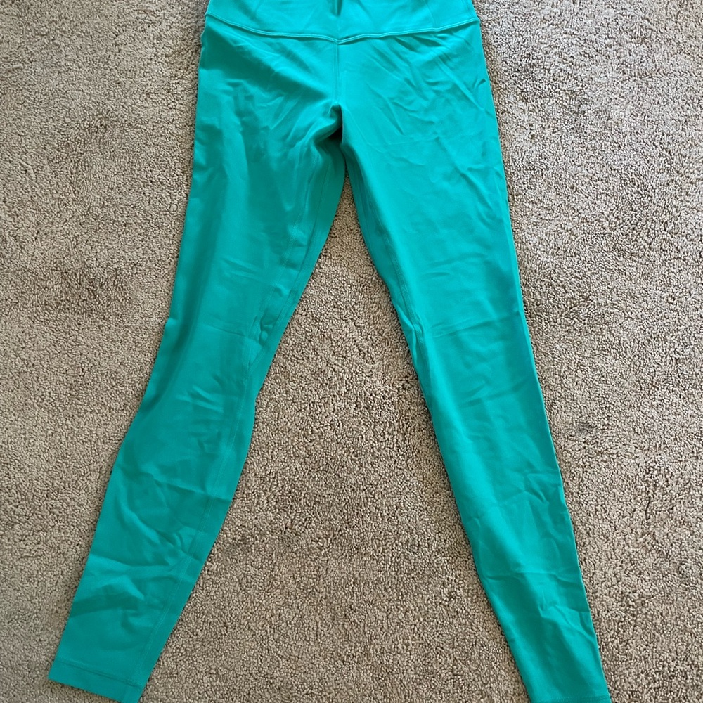 Lululemon Align High-Rise Pant 28” in Maldives Green